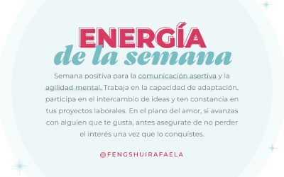 Energía de la semana del 03/05 al 09/05