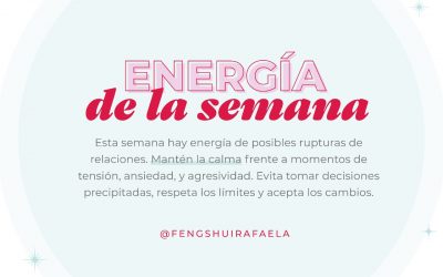 Energía de la semana del 28 al 04 de Julio.