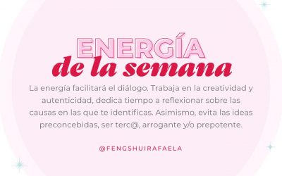 Energía de la semana del 26 al 01 de AGOSTO
