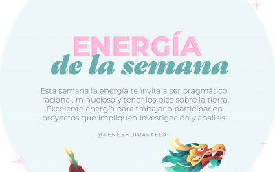 Energía de la semana del 9 al 15 de Agosto.