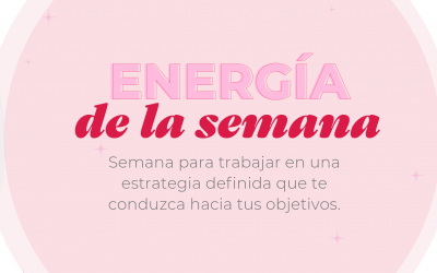Energía de la semana del 30 DE AGOSTO AL 05 DE SEPTIEMBRE