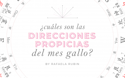 Direcciones propicias del mes Gallo.